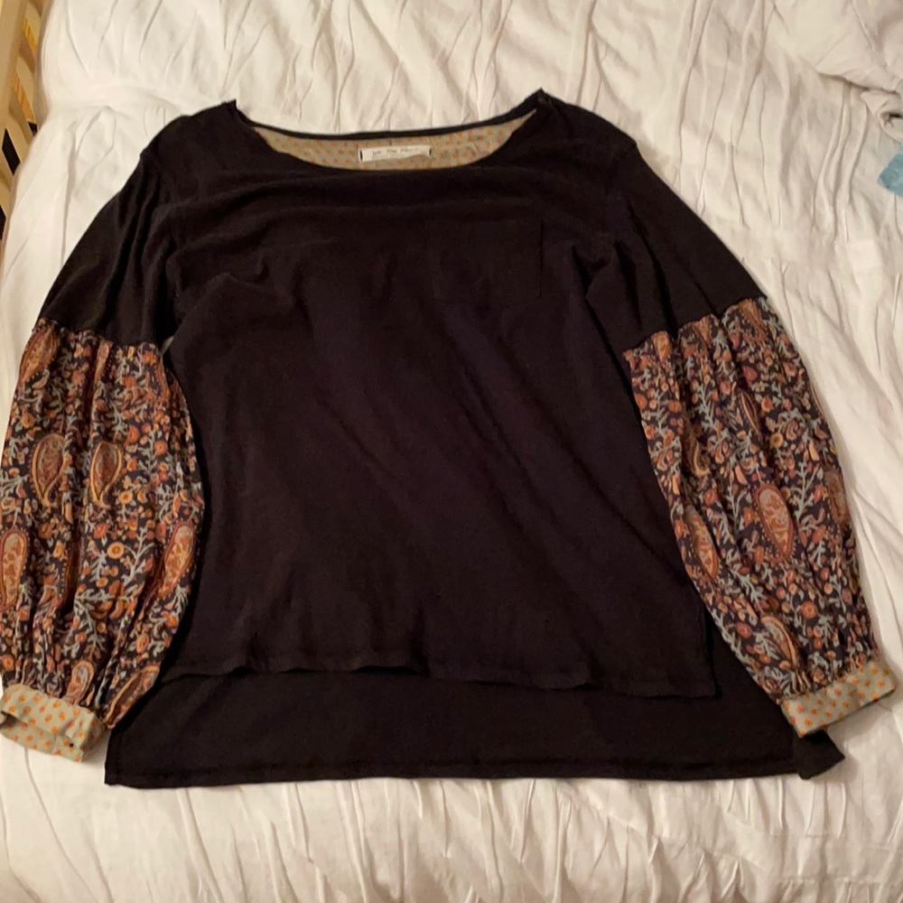 Baggy free people long sleeve shirt. Size XS